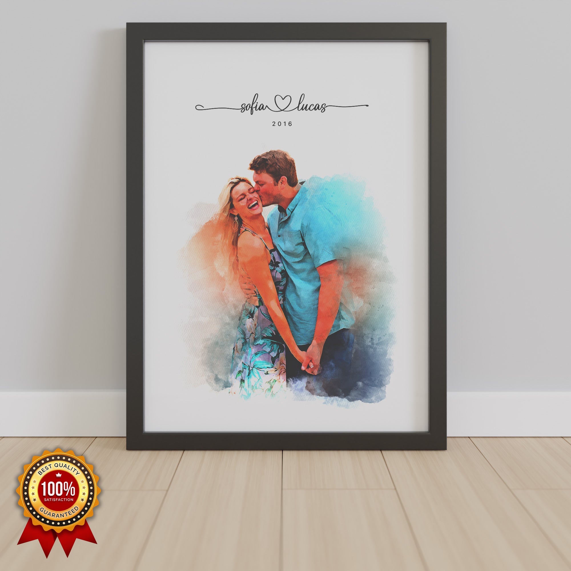 Custom Couple Portrait