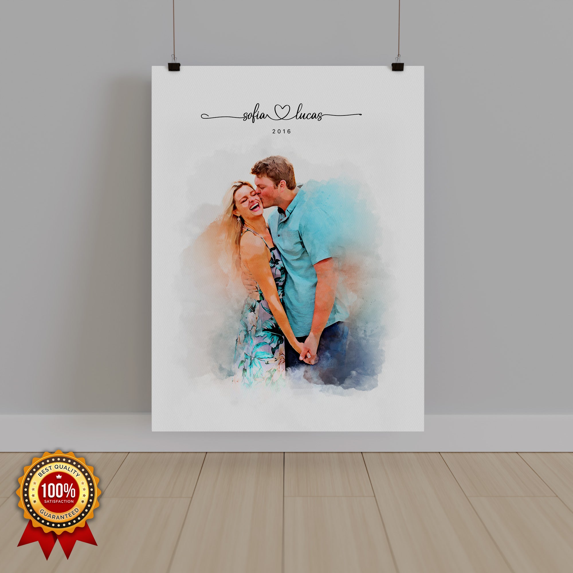 Custom Couple Portrait