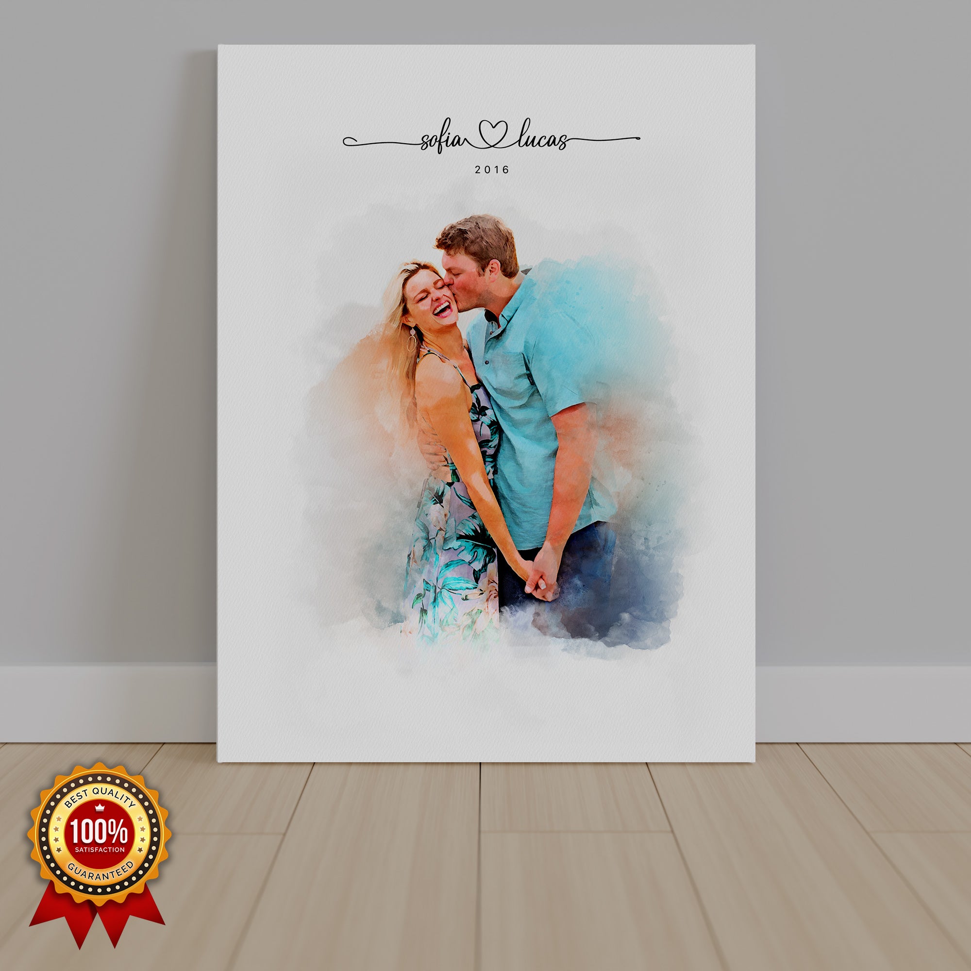 Custom Couple Portrait