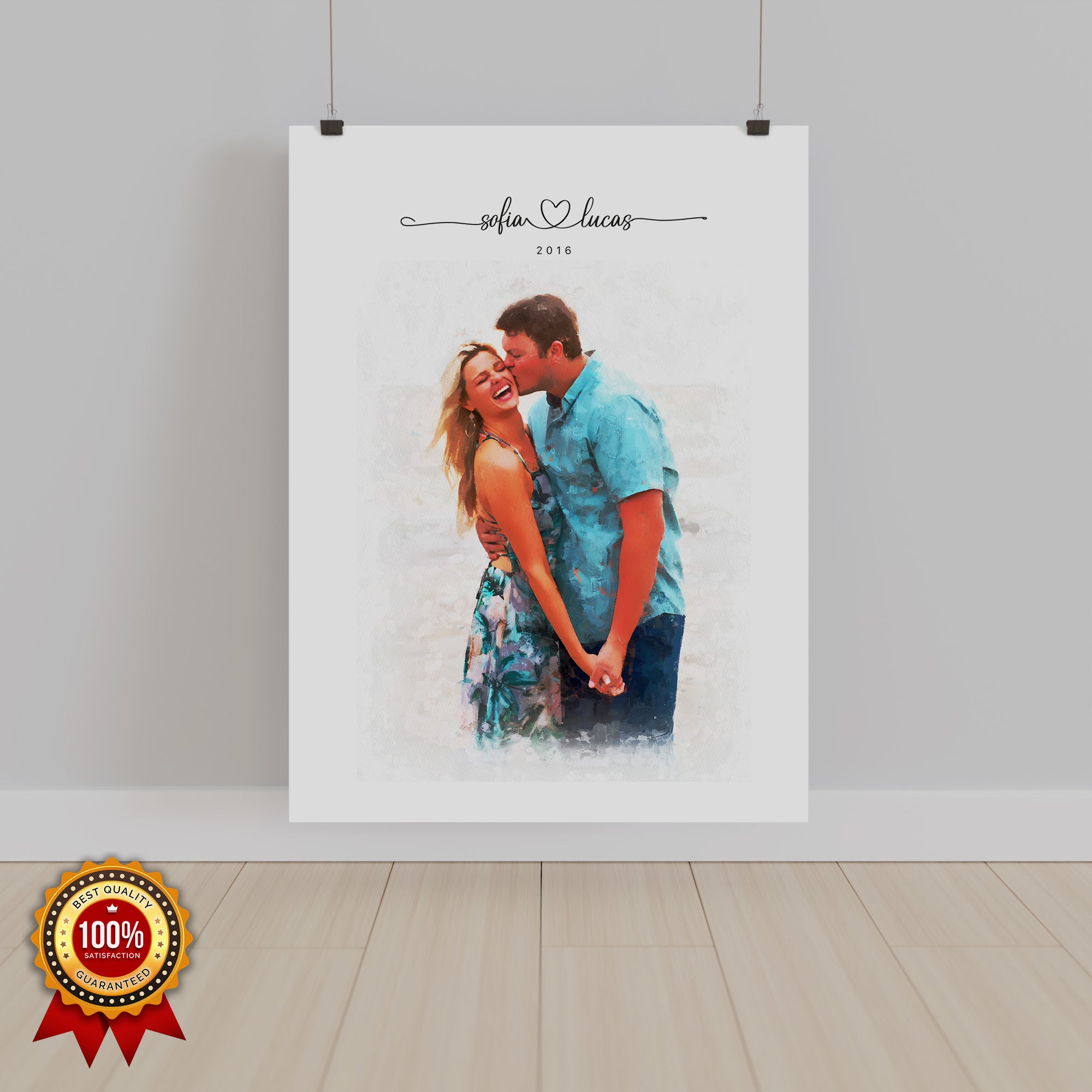 Custom Couple Portrait