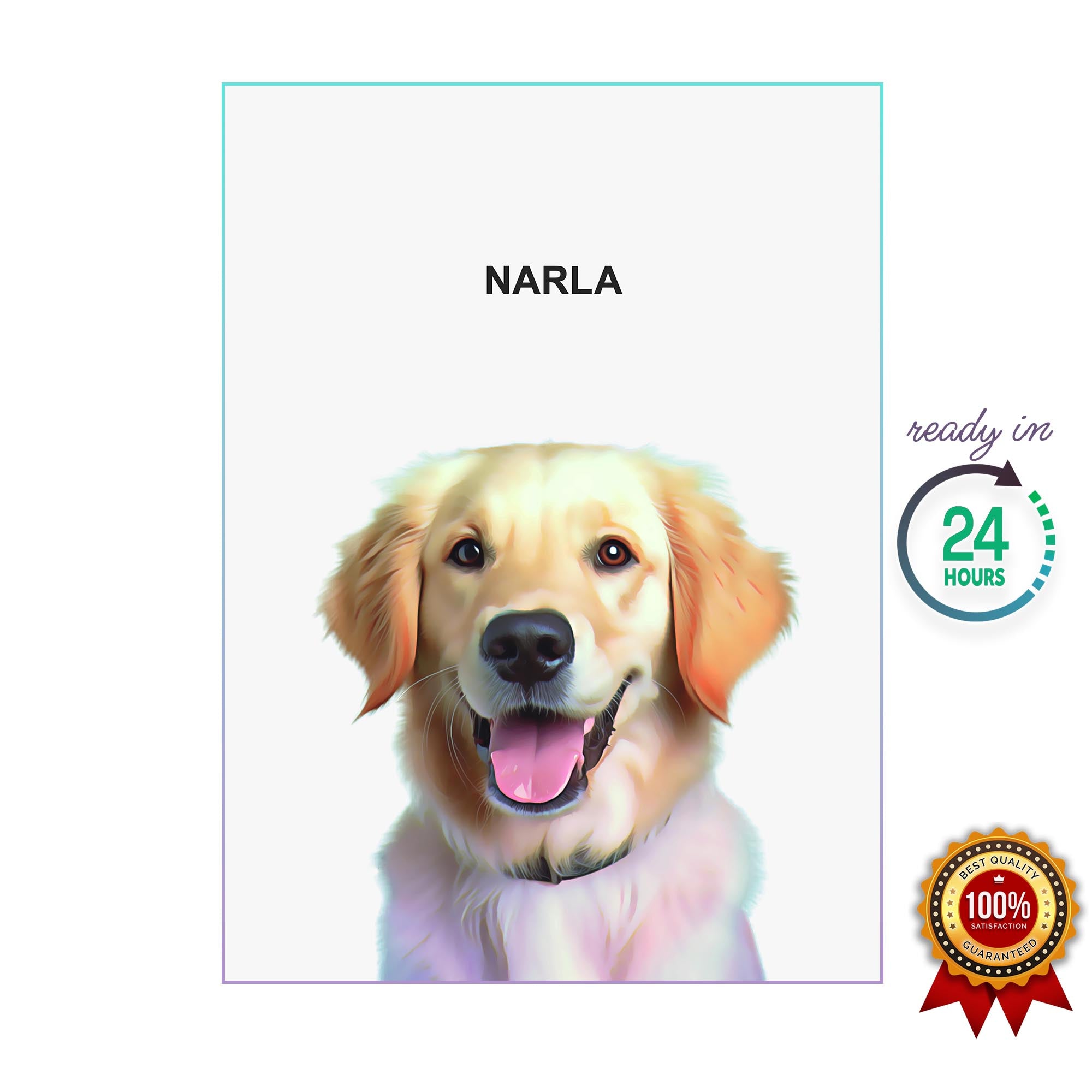 One Pet Portrait - Narla