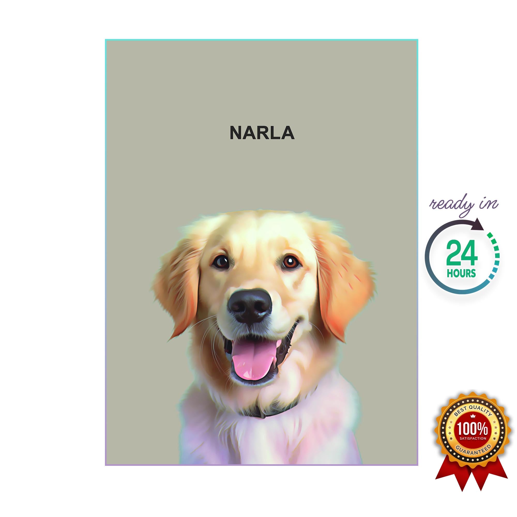 One Pet Portrait - Narla