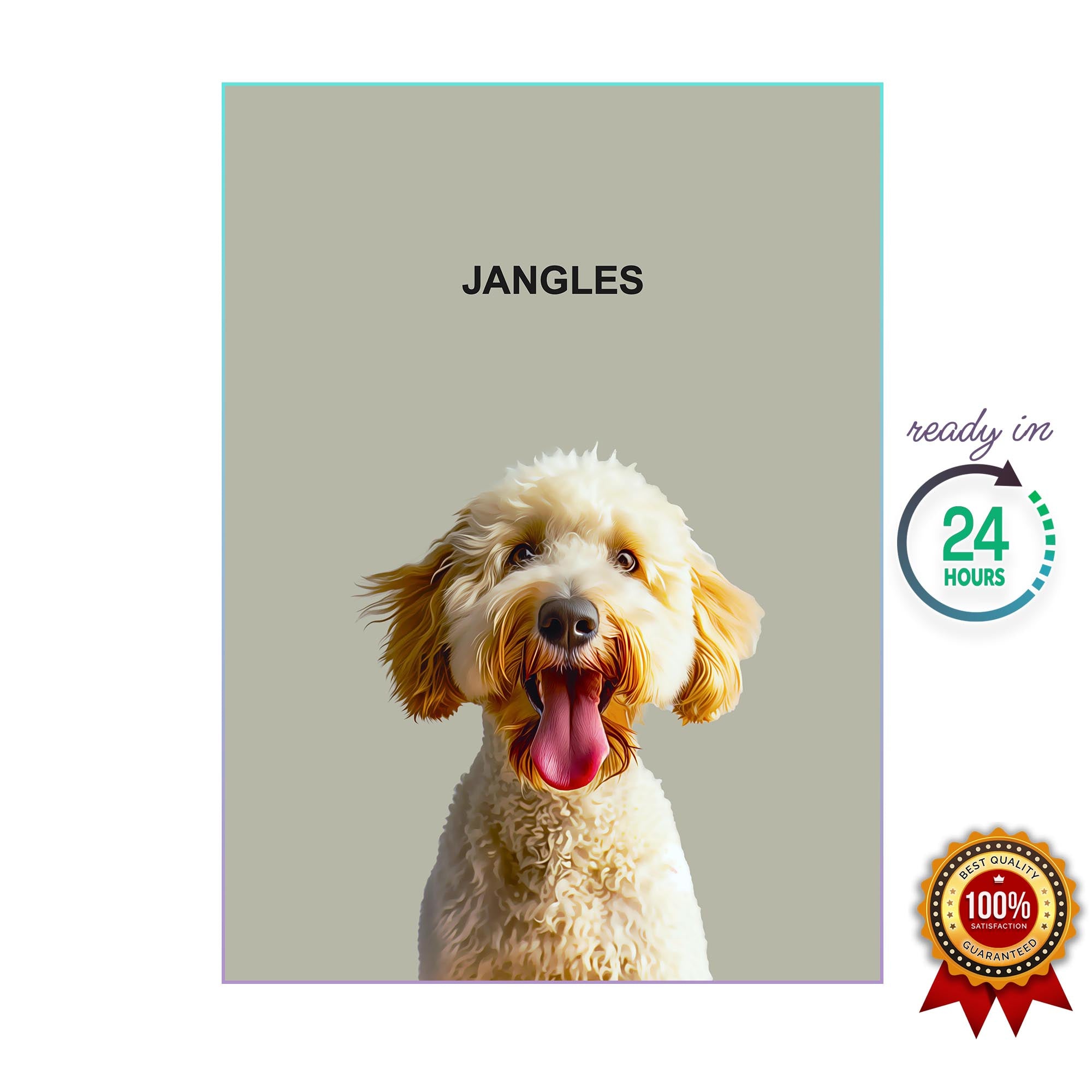 One Pet Portrait - Jangles