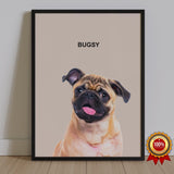 One Pet Portrait - Bugsy