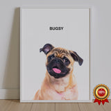 One Pet Portrait - Bugsy