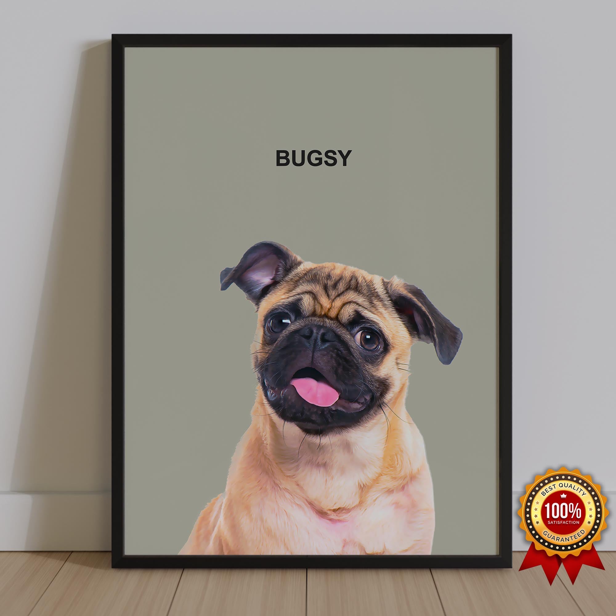 One Pet Portrait - Bugsy