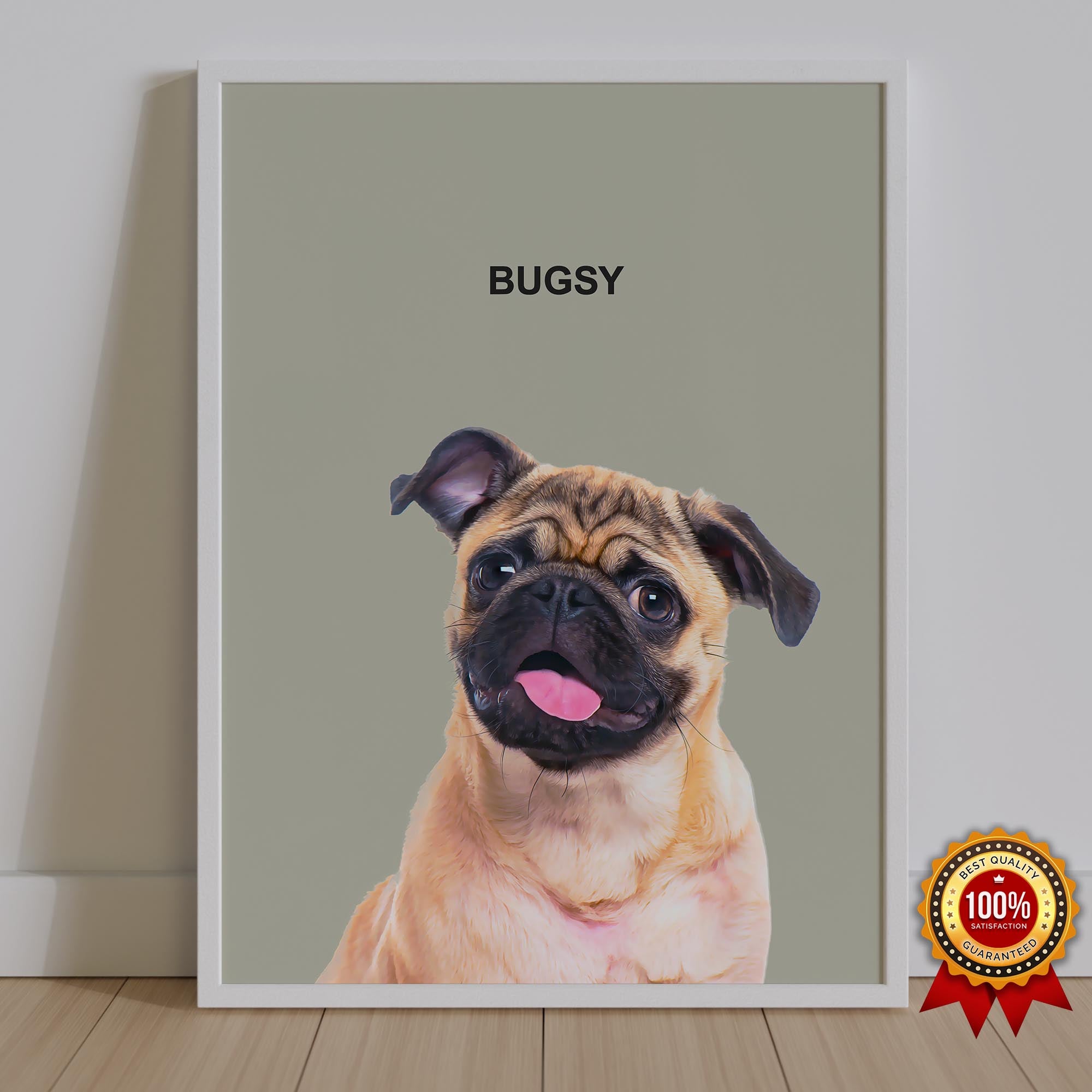 One Pet Portrait - Bugsy