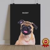 One Pet Portrait - Bugsy