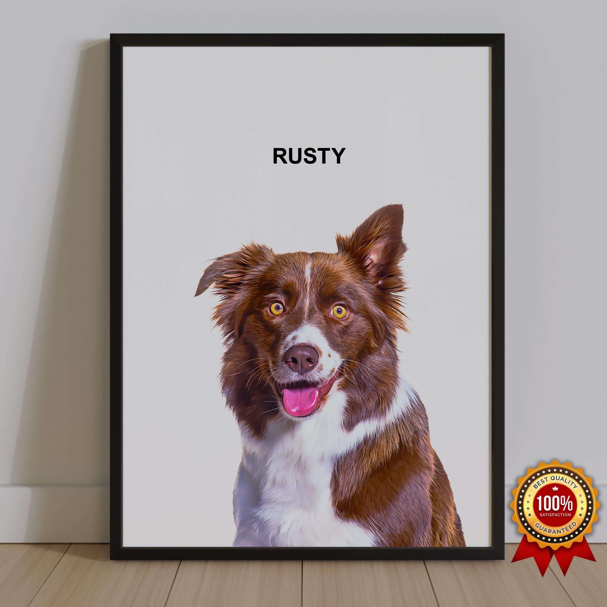 One Pet Portrait - Rusty