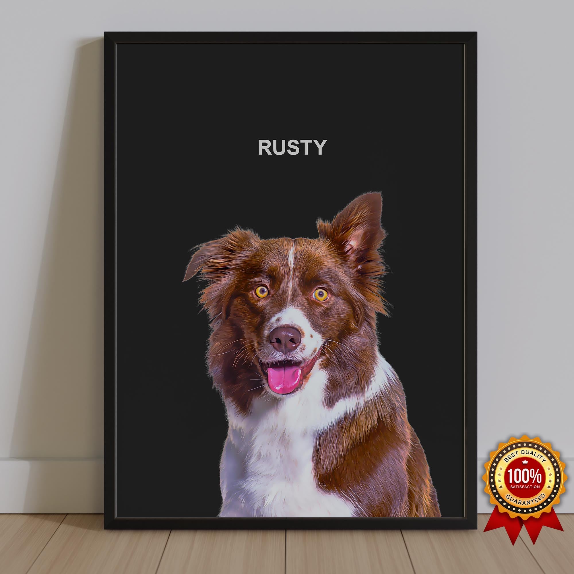 One Pet Portrait - Rusty