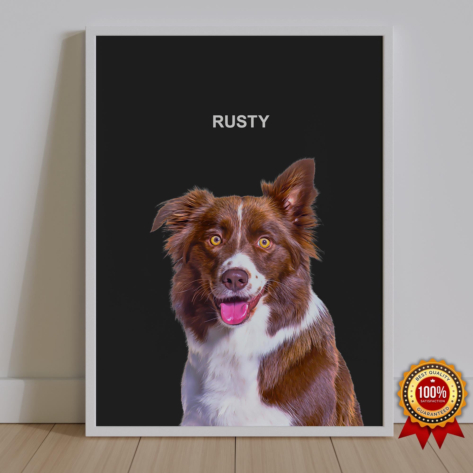 One Pet Portrait - Rusty