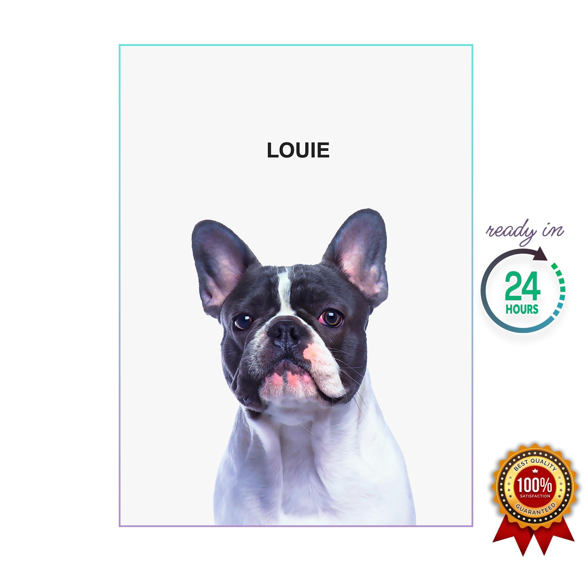 One Pet Portrait - Louie