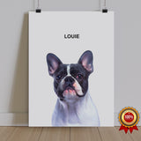 One Pet Portrait - Louie