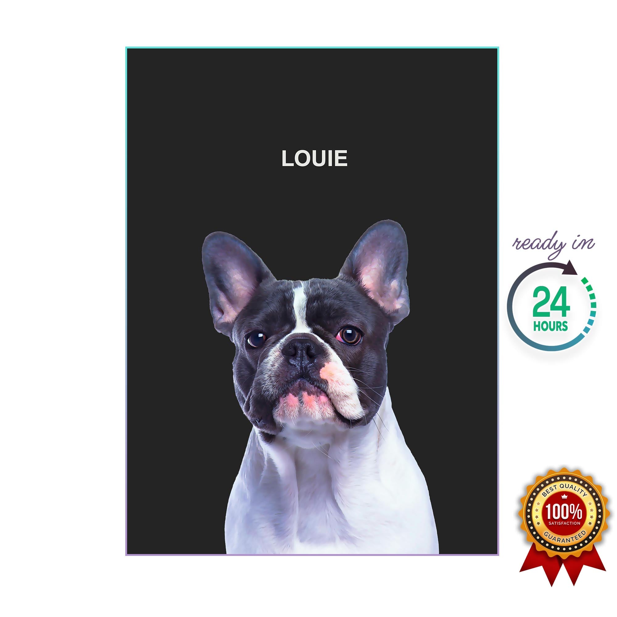 One Pet Portrait - Louie