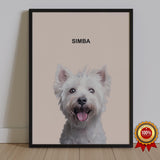 One Pet Portrait - Simba