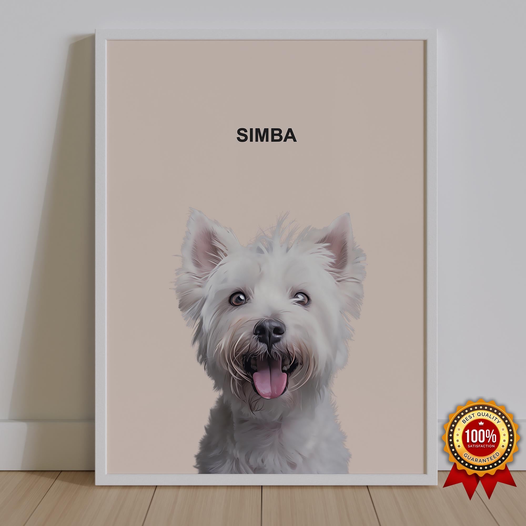 One Pet Portrait - Simba