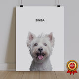 One Pet Portrait - Simba