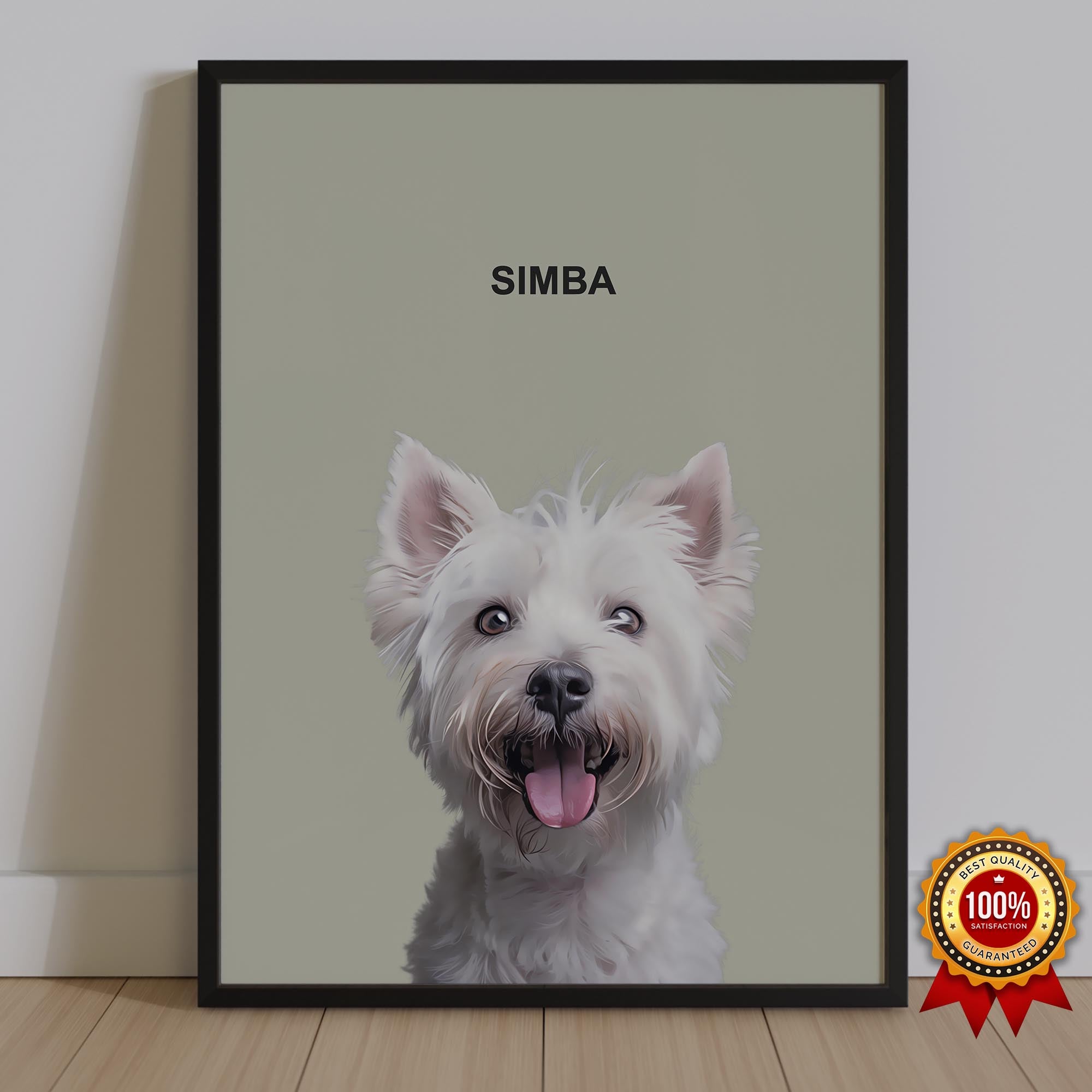 One Pet Portrait - Simba