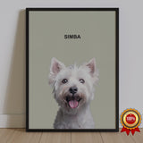 One Pet Portrait - Simba