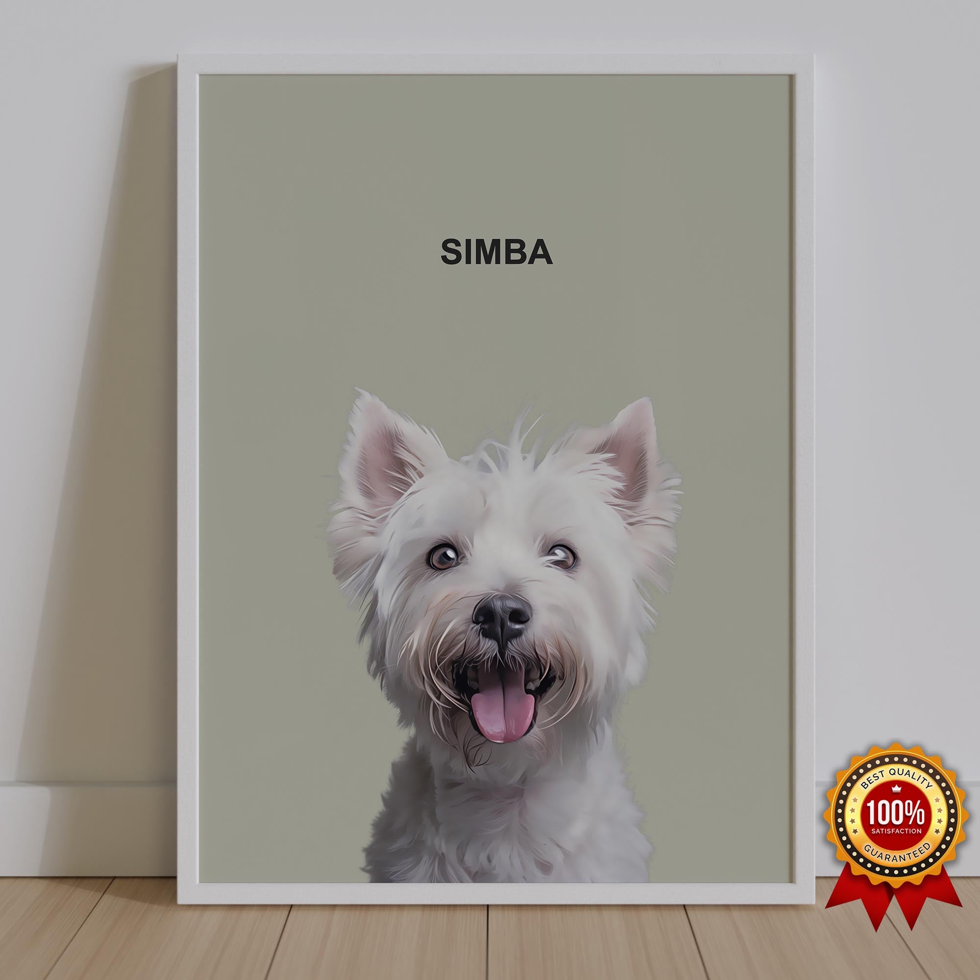 One Pet Portrait - Simba