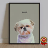 One Pet Portrait - Suzie