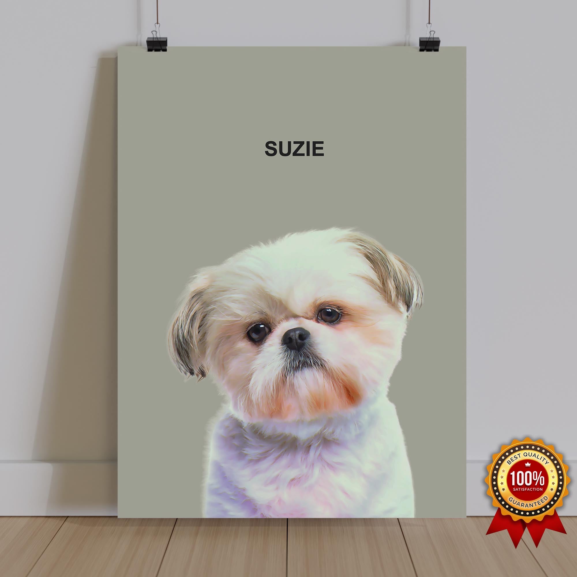 One Pet Portrait - Suzie