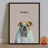 One Pet Portrait - Maxwell