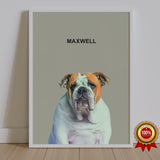 One Pet Portrait - Maxwell