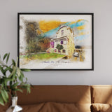 Watercolor House Portraits - Ideal Closing Gifts