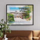 Watercolor House Portraits - Ideal Closing Gifts
